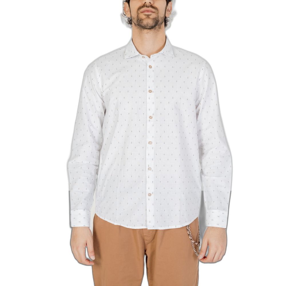 Hamaki-Ho white cotton shirt